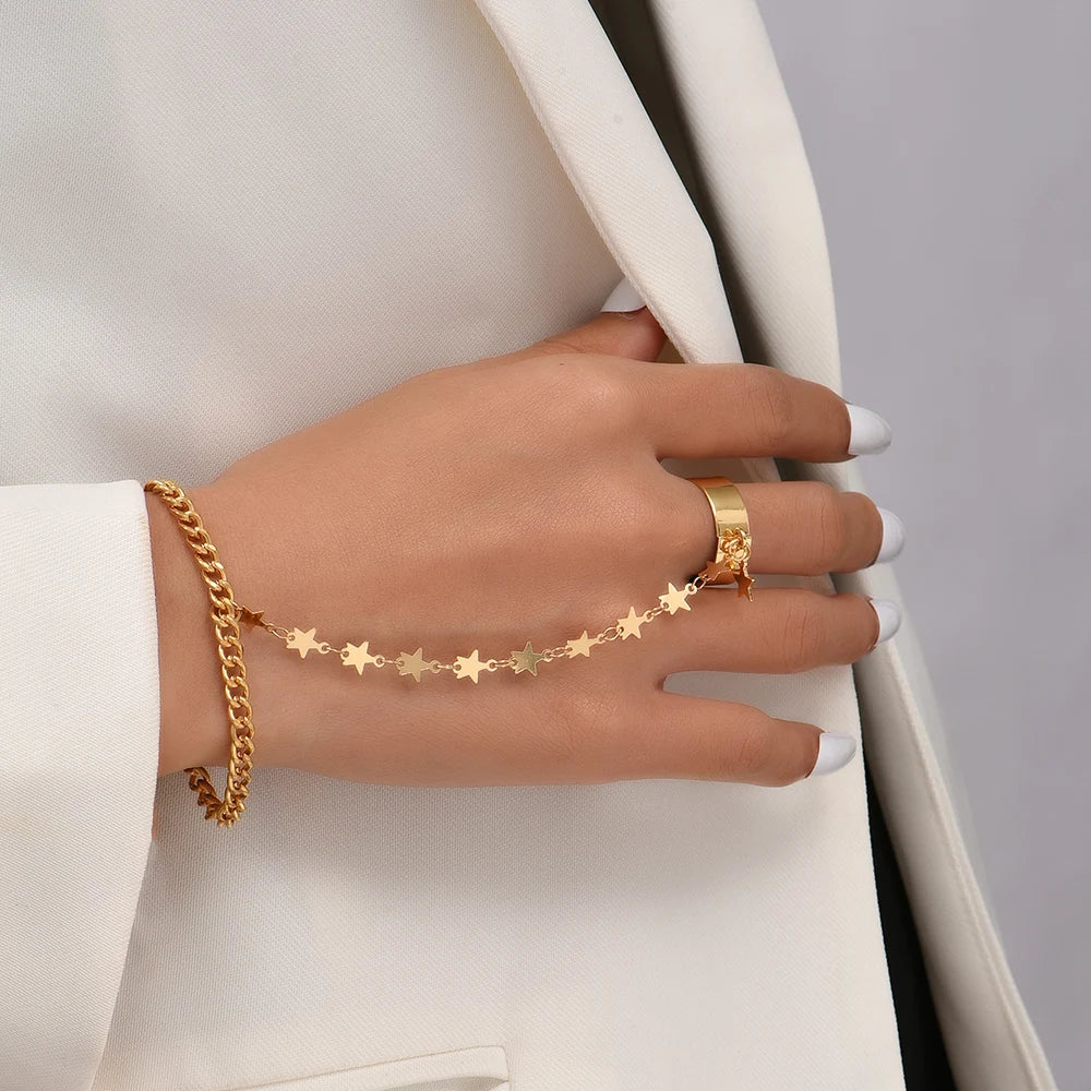 Elegant Hand Chain Bracelet™