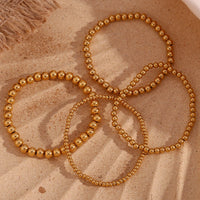 Timeless Elegance Beaded Chain Bracelets