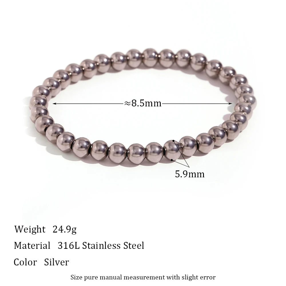 Timeless Elegance Beaded Chain Bracelets