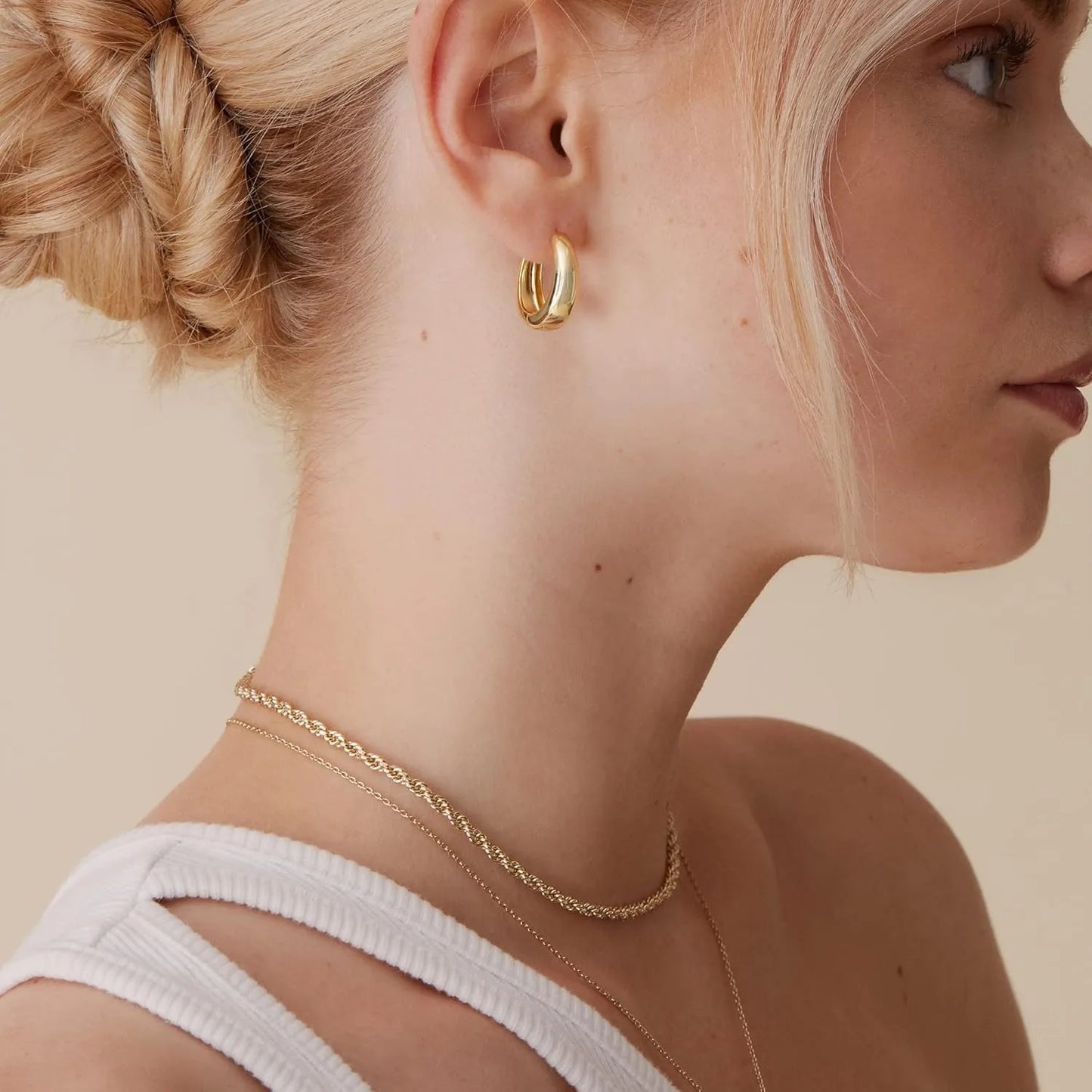 Chunky Gold Hoop Earrings™