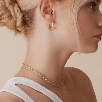 Chunky Gold Hoop Earrings™