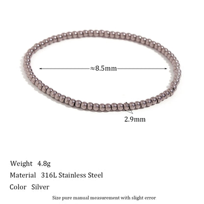 Timeless Elegance Beaded Chain Bracelets